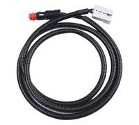 50A High Current 12V Wire and Cable Connector with 2m Male Cig Socket for Style P-lug for Vehicle Battery and Heavy Duty Appliance Power(With sheath)