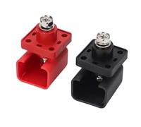 50A IP67 Waterproof Double-Thread Terminal Block Connector with Nickel-Plated Brass Terminals and Pure Copper Conductors for Industrial & DIY(B)