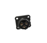 50A M25 Self-Locking Waterproof Plug Cable IP67 2 3 Pin Power Charging Connector Large Current Male Female Aviation Socket(Female,2P)