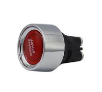 50A Multi-Functional Start Push Button Switch Vehicle Car Engine Start Button Ignition Switch DC 12V 24V Momentary Switch IDGTTLDF(Red)