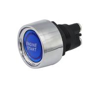 50A Multi-Functional Start Push Button Switch Vehicle Car Engine Start Button Ignition Switch DC 12V 24V Momentary Switch IDGTTLDF(Beige)