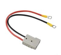 50A Wire & Cable Connectors Fit for Anderson Plug-Lead to Lug M8 Terminal Battery Charging Connector Cable(30cm)
