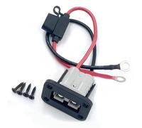 50Amp 10AWG Extension Cable With M8 Ring Terminal, Waterproof Solar Connector For EV Battery Box And Power Distribution Equipment