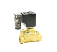 50bar 2 Way High Pressure Brass Solenoid Valve for Air Argon Nitrogen 1/2" G3/4" N.C GPE-15/20 Blow Molding Machine Valve(1/2",AC24V)