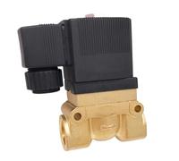 50bar Pressure high Temperature Solenoid Valve 1/4 3/8 1/2 BSP 24V DC AC220V Orifice 8/10/12mm NC 5404-04 Pilot Brass Valve(AC220V,0.25 Inch)