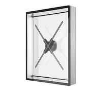 50cm/19.7in 3D Fan Hologram Projector Wifi Led Sign Holographic Lamp Player Remote Advertising Display Hologram Projector With Cover Vivid Visuals(Grey)