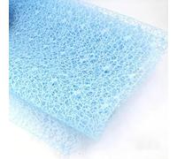 50cm * 4.5m Flower Wrapped Yarn DIY Handmade Floral Products Jacquard Hollow Mesh Yarn Packaging Paper(Light Blue)