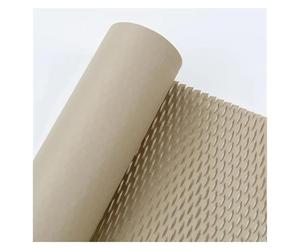 50cm*8 Yard Flower Wrapping Paper Mesh Bouquet Packaging Material DIY Art Honeycomb Papers Gift(Clear)