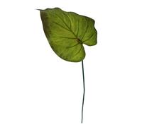 50cm Artificial Green Plastic Leaf Stem