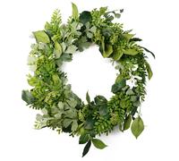 50cm Artificial Wreath Fern Leaf