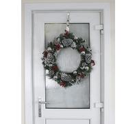 50Cm Artificial Wreath With Pinecones & Berries
