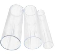 50cm Clear Acrylic Pipe25mm Round Tubing for DIY Projects Terrariums Hydroponics and Gardening1 Piece