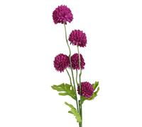 50cm Dahlia Pompom Pink Artificial Stem