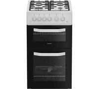 Hotpoint HTG5GCW Gas Cooker with Separate Grill A+
