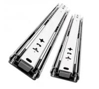 50cm Industrial Drawer Slides Heavy Duty Drawer Rails Full Extension Drawer Guides Side Mount Drawer Tracks 130cm (52in) Length for Smooth Operation