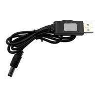 50cm Length Intelligent Charging Cord USB Power Cord Wire For 18650 Battery 3.5mm/5.5mm/USB 5pin Plug Option USB Charging Cable