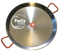 50cm PAELLA PAN PROFESSIONAL POLISHED CARBON STEEL , TRADITIONAL SPANISH PAELLA