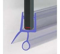 50cm Replacement Shower Door Seal Pair with Water Deflector Function, fits Glass Doors with 6/8/10/12mm Thickness, Designed to Stop Water Leakage and Reduce Friction Noise (12mm)