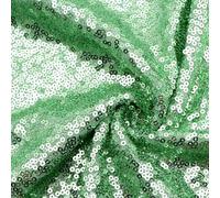 50CM Sequin Mesh Fabric Grass Green Upholstery Fabric with Sequins 1.3 Meter Sparkly Shiny Bling Glitter Material Cloth for Glitter Clothing DIY Decoration