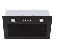 Kitchen Extractor Fan Under Canopy 2 Speed Cooker Hood 50cm Black CCA52BL of CDA