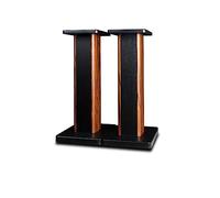 50cm Wooden Universal Speaker Stands - Pair for Surround Sound Hi-Fi Home Cinema Enhancing Audio Experience Ideal for TV & Music Lovers