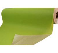 50cm x 100m Premium Pure 50Gsm Ribbed Kraft Paper Roll Lime Green (4913)