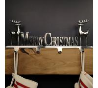 Merry Christmas Reindeer 4 Stocking Holder - PREMIER