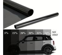 50cm x 3/10m Car Window Tint Film Privacy Anti Look Vinyl Foils Sunshade Stickers Windows Solar Protector Glass UV Sun Shade 50cm x 10m
