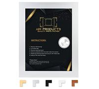 50cm x 70cm Poster frame Picture frame Black/White/Oak Photo Frame 50cm x 70cm Wall frame (SILVER, 70 x 50 cm)