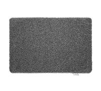 50cm x 75cm HUG RUG (charcoal design) machine washable doormat dirt trapper absorber door mat