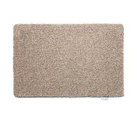 50cm x 75cm HUG RUG (linen design) machine washable doormat dirt trapper absorber door mat