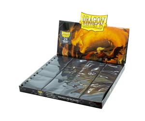 50ct Box 24-Pocket Dragon Shield Clear Sideloading Pages