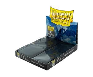50ct Box 8-Pocket Dragon Shield Black Sideloading Pages