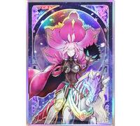 50ct Holographic (Baronne de Fleur) Top Loading Trading Card Sleeves Deck Protector for YuGiOh/Japanese Art Anime Printing Card Sleeves Protectors 63x90 (01)
