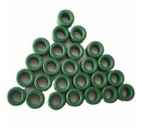 50ea Inner 6mm Inductor ferrite core 10X6X5mm Isolator ferrite Ring Cable Wires EMI Filter ferrite RF Choke ferrite Bead MnZn