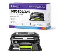 50F0Z00 Drum Unit Replacement Compatible for Lexmark MS310 MS312 MS317dn MS410 MS415dn MS417dn MS510dn MS517dn MS610 MS617dn MX611 MX617de Series & 60000 Page Yield black