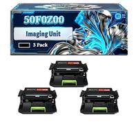 50F0Z00 Imaging Unit Compatible for Lexmark MS310d MS310dn MS310dw MS312dn MS312dnw MS410d Printers, With Chip Large Capacity 70000 Pages (3 Pack Black)