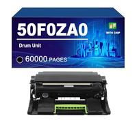 50F0ZA0 Drum Unit Compatible For Lexmark MX310dn MX611de MX511de MX410de MX611dhe MX610de MX511dhe MX510de MX511dte MX611dte MX611dfe Printers,50F0ZA0-60000 Pages