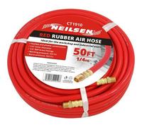 50FT Rubber Air Hose Line For Air Compressor 1/4" BSP 300psi CT1910