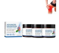 50G/1.76oz - Advanced Magnesium Pain Relief Cream, 2025 Upgrade Joint Relief Cream, Gentle Formula for All Skin Types, Daily Use on Back, Neck, Hands & Knees (3Pcs)