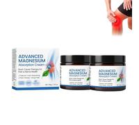 50G/1.76oz - Advanced Magnesium Pain Relief Cream, 2025 Upgrade Joint Relief Cream, Gentle Formula for All Skin Types, Daily Use on Back, Neck, Hands & Knees (2Pcs)