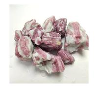 50g 2-5cm Rubellite Tourmaline Crystal Stone Crystals Home Decoration Crafts