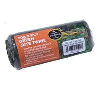 50g 2 Ply Green Jute Twine
