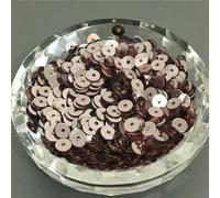 50g(8000pcs) 5mm Flat Round Shape Loose Sequins Champagne Color Paillettes Sewing Wedding Craft Children DIY Accessories