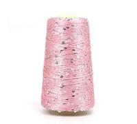 50g/Ball /140M 5pcs Cotton Yarn 6mm+3mm Sequin Yarn DIY Garment Accessories Rag Doll Knitting Threads Crochet