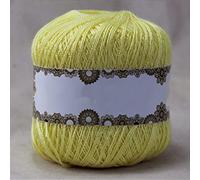 50G/Ball Cotton Lace Cord Thread Yarn 0.8mm 2ply Sewing Middle Thin for Embroidery Crochet Line Knitting Handicraft Tool(14)