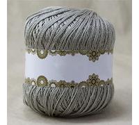 50G/Ball Cotton Lace Cord Thread Yarn 0.8mm 2ply Sewing Middle Thin for Embroidery Crochet Line Knitting Handicraft Tool(21)