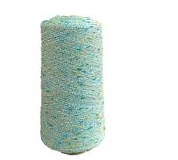 50g/Ball Metallic Sparkle Yarn for Knitting for Crocheting & Crafting with Shiny Glitter Threads for Weaving(Color 6)