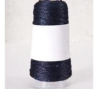 50g/Ball Sequin Yarn Hand Knitting Threads Shiny Sequins DIY Lace Crochet Thread Needlework for Crocheting(Silver)