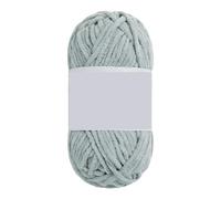 50g/Ball Thick Soft Knitting Yarn for DIY Scarf Hat Crochet Chunky Thread Handmade Velvet Chenille Kit for Sweater for Crochet & Knitting(Color 21)